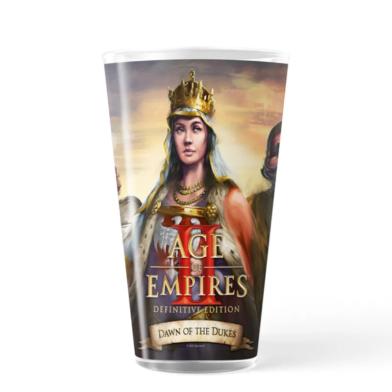 photomugs Age of Empires Ages II: DE Dawn of the Dukes Glass Flash Sale