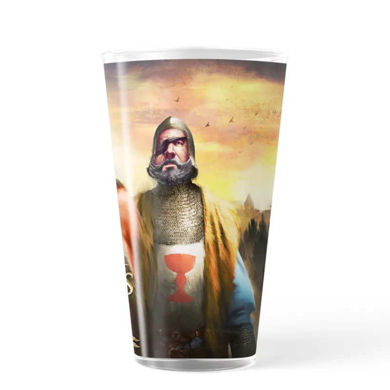 photomugs Age of Empires Ages II: DE Dawn of the Dukes Glass Flash Sale