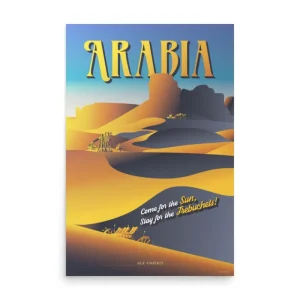 printful2 Age of Empires Arabia Travel Poster Shop