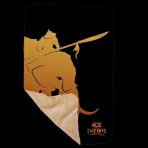 printful2 Age of Empires II: DE Elephant Rider Sherpa Blanket Shop