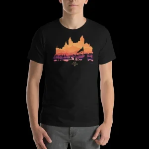 printful Age of Empires IV Castle View T-shirt Best Sale