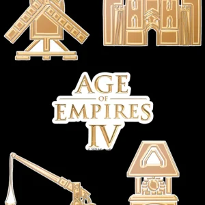 printful2 Age of Empires IV Sticker Sheet Online