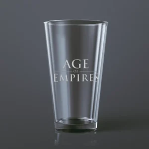 progift Age of Empires Logo Pint Glass New