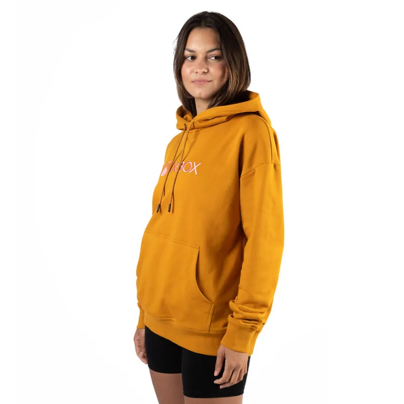 dotexe Color Blast Orange Fleece Pullover Cheap
