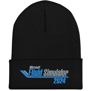 printful2 Flight Simulator 2024 Cuffed Beanie Fashion