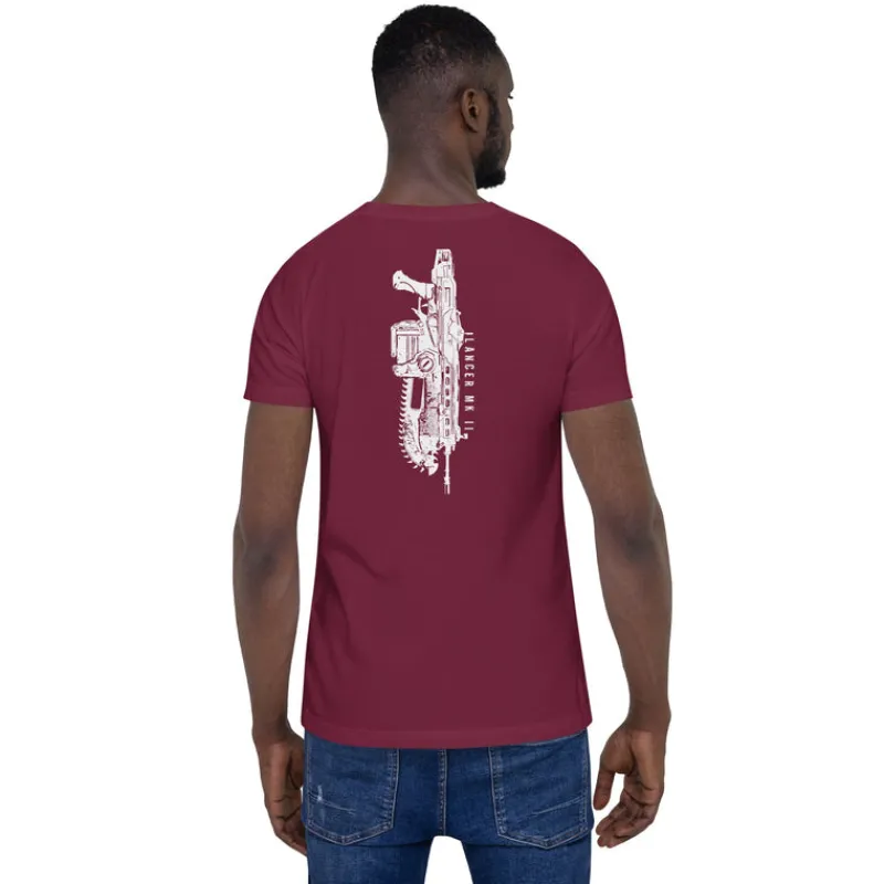 printful Gears of War Lancer T-Shirt Best Sale