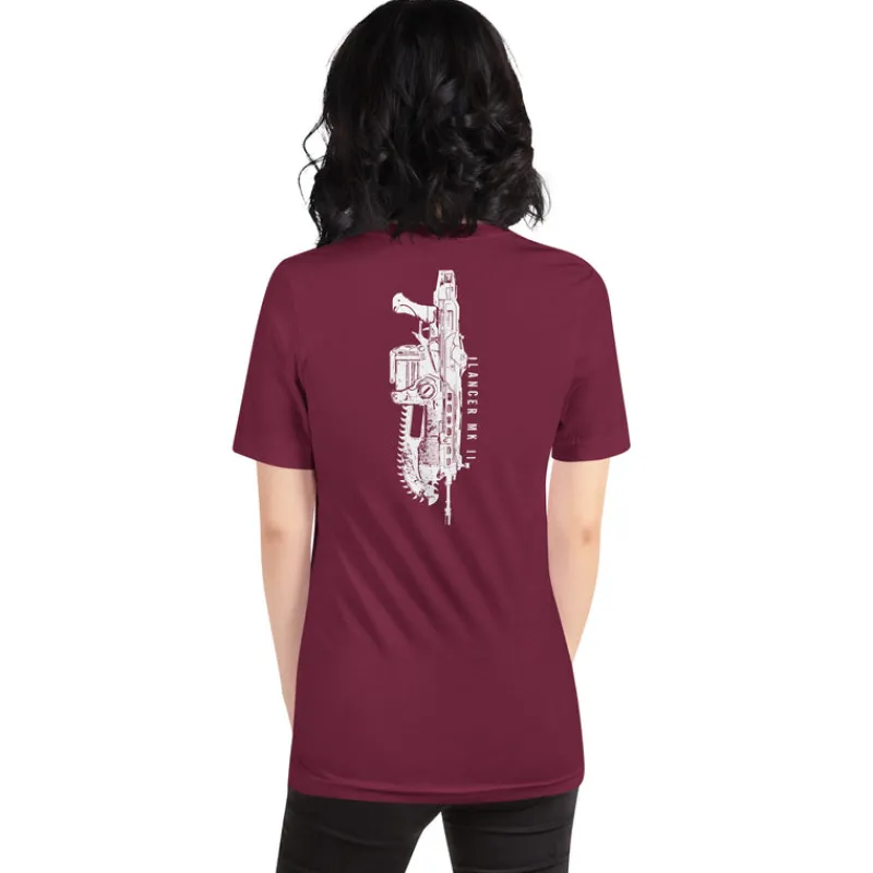 printful Gears of War Lancer T-Shirt Best Sale