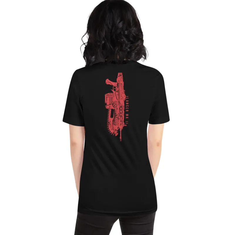 printful Gears of War Lancer T-Shirt Best Sale