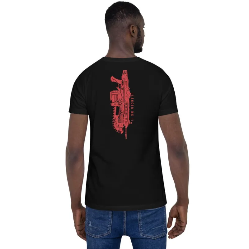 printful Gears of War Lancer T-Shirt Best Sale