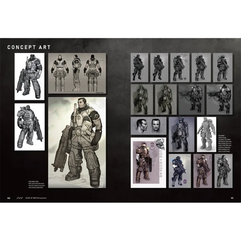 udon Gears of War: Retrospective Book Clearance