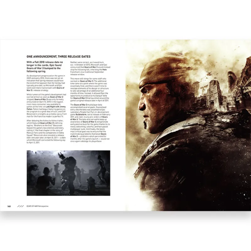 udon Gears of War: Retrospective Book Clearance