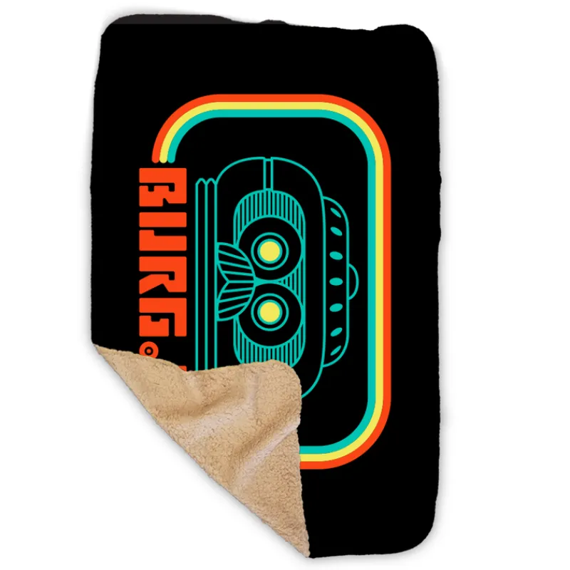 printful2 Grounded BURG.L Sherpa Blanket Clearance