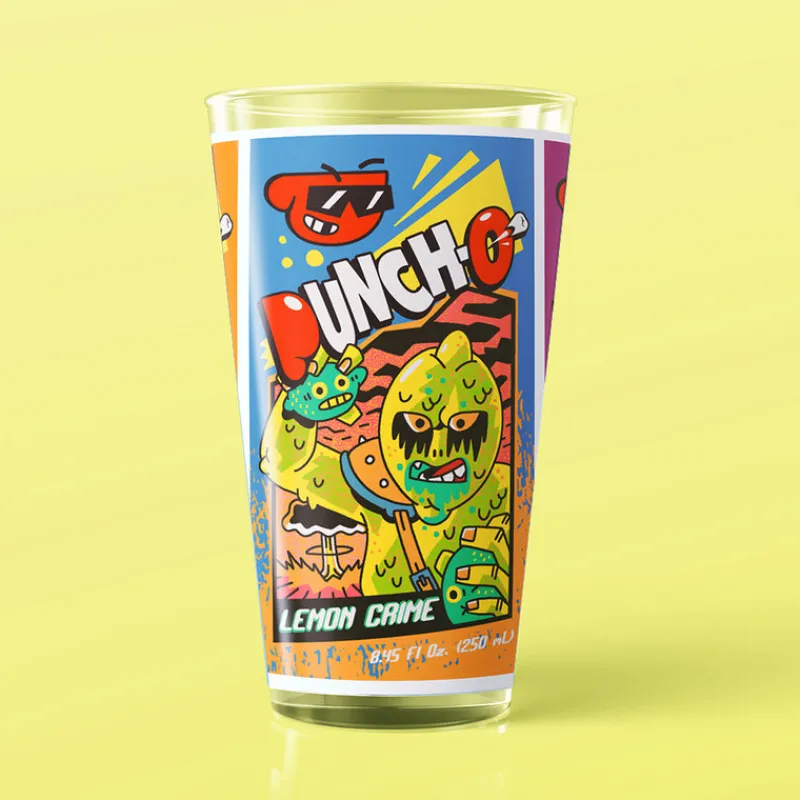 photomugs Grounded PUNCH-O Pint Glass Best Sale