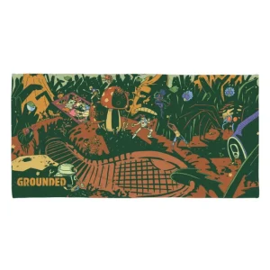 printful2 Grounded Shoe Print Beach Towel Best Sale