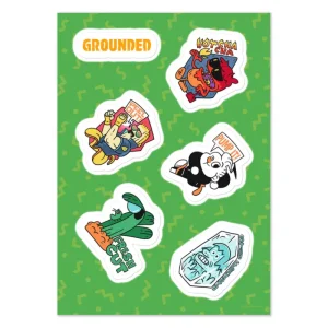 printful2 Grounded Sticker Sheet New
