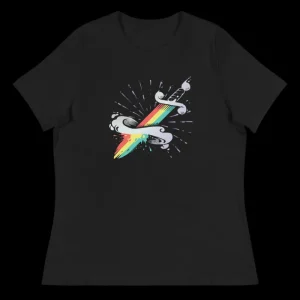 printful2 Grounded Willow Sad Stab Women's Relaxed T-Shirt Outlet