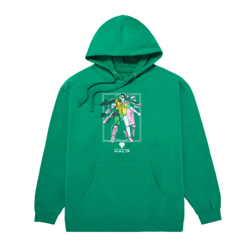 vp-instaco Halo Action Figure Miles Evolution Hoodie Flash Sale