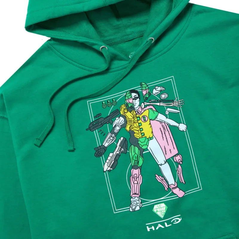 vp-instaco Halo Action Figure Miles Evolution Hoodie Flash Sale