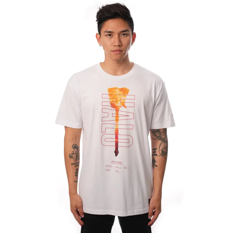 vp-metathreads Halo Gravity Hammer White Tee Best