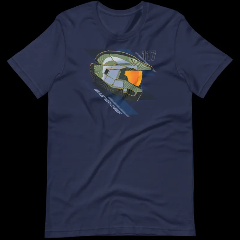 vp-printful Halo Infinite Chief Helmet Profile Tee Cheap