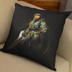 printful2 Halo Infinite Epic Master Chief Throw Pillow Hot
