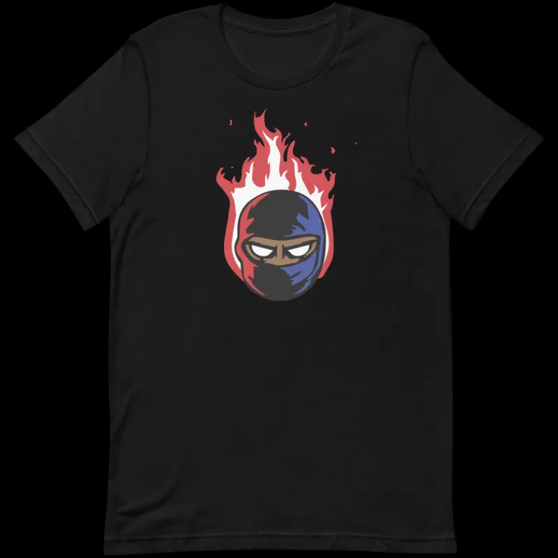 printful2 Halo Infinite Flaming Ninja Emblem T-Shirt Store