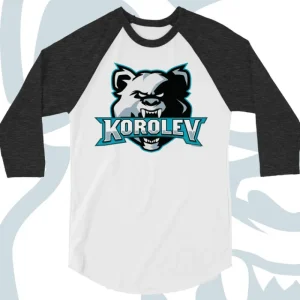 printful2 Halo Infinite Korolev Grizzlies Raglan Shirt Cheap
