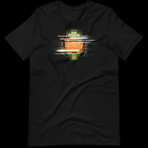 printful2 Halo Infinite Master Chief Visor Tee Clearance
