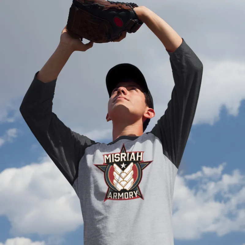 printful2 Halo Infinite Misriah Maulers Raglan Shirt New