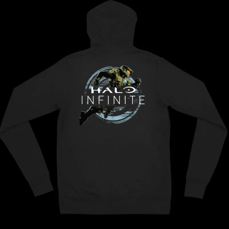 monster digital Halo Infinite Personalized Zip-Up Hoodie Fashion