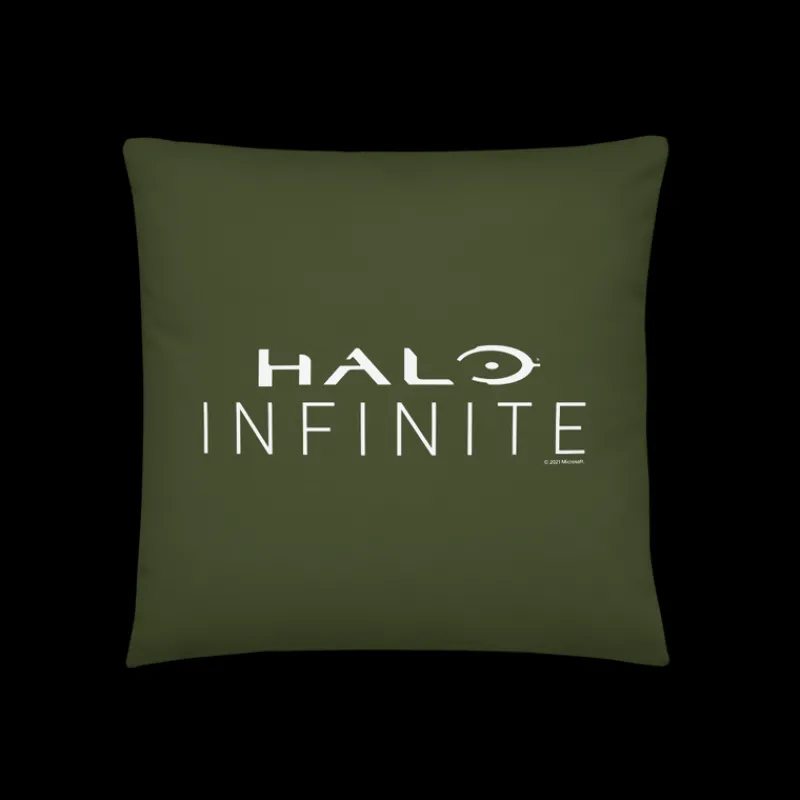 printful2 Halo Infinite Sprinting Master Chief Throw Pillow Hot