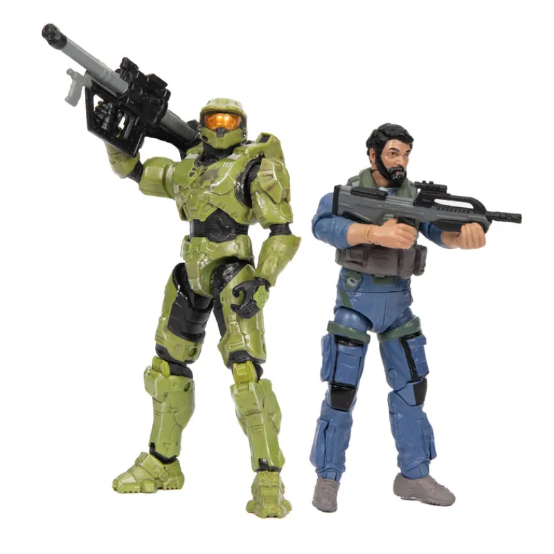 vp-jazzwares Halo Infinite The Pilot and Master Chief Action Figure 2-Pack - Xbox Gear Shop Exclusive Best Sale