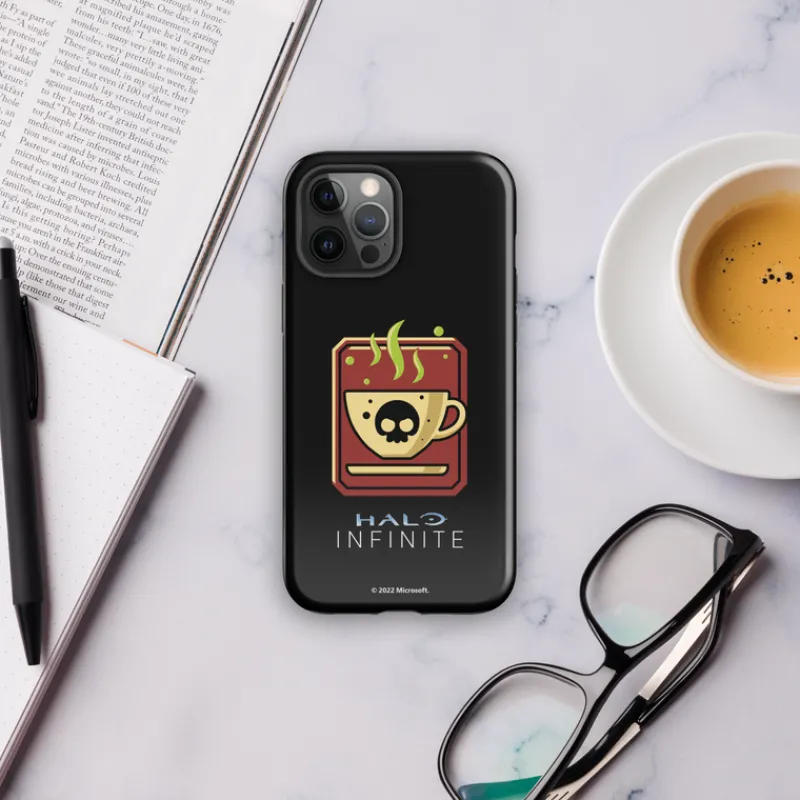 printful Halo Infinite Wake Up Juice Emblem Tough Phone Case - iPhone Clearance