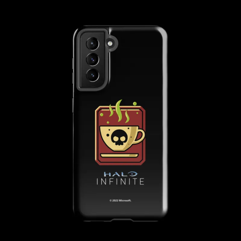 printful Halo Infinite Wake Up Juice Emblem Tough Phone Case - Samsung Shop