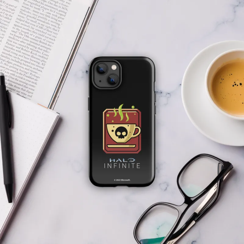 printful Halo Infinite Wake Up Juice Emblem Tough Phone Case - iPhone Clearance