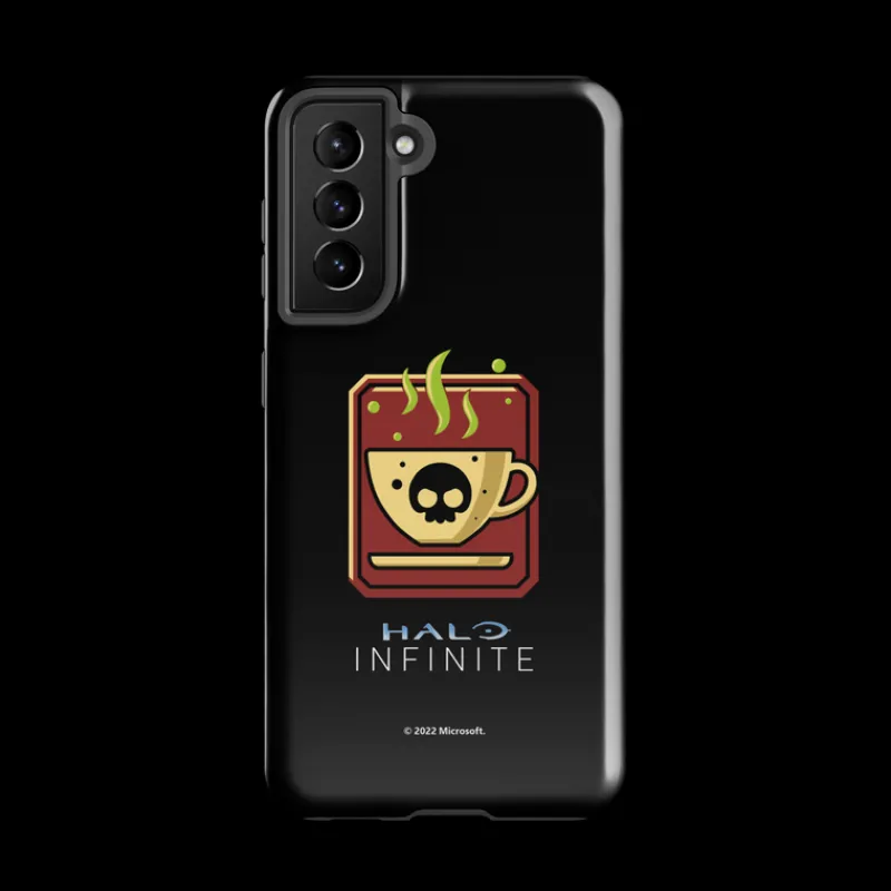 printful Halo Infinite Wake Up Juice Emblem Tough Phone Case - Samsung Shop