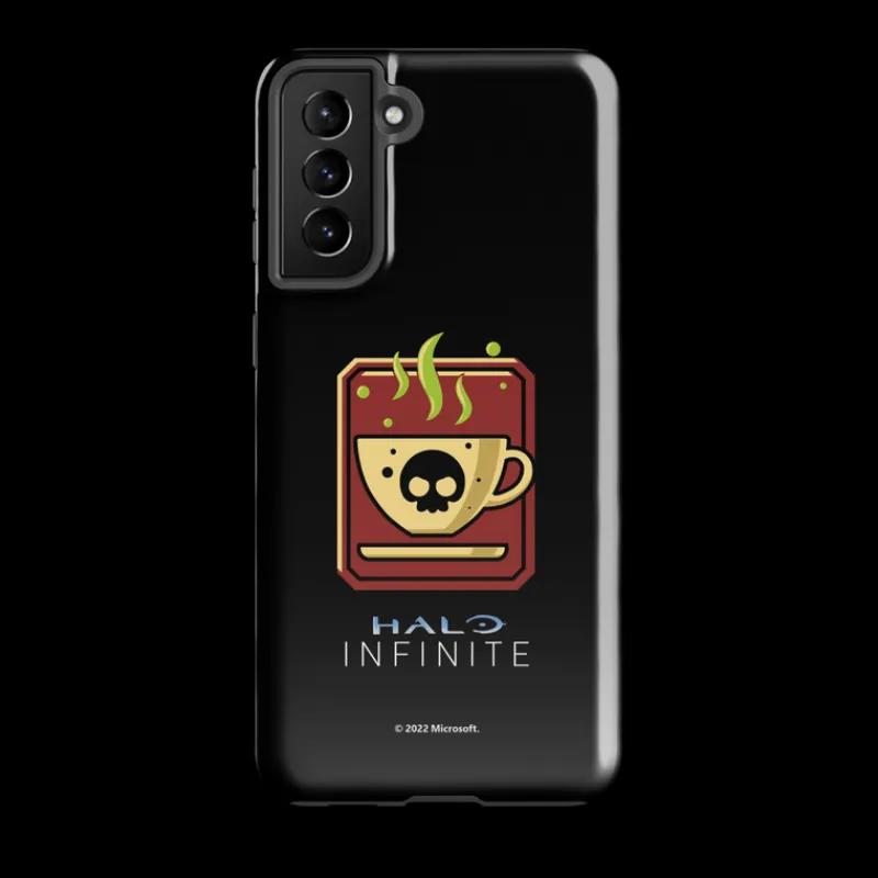 printful Halo Infinite Wake Up Juice Emblem Tough Phone Case - Samsung Shop