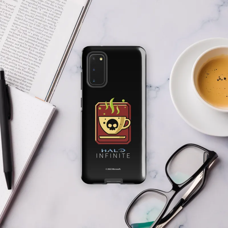 printful Halo Infinite Wake Up Juice Emblem Tough Phone Case - Samsung Shop