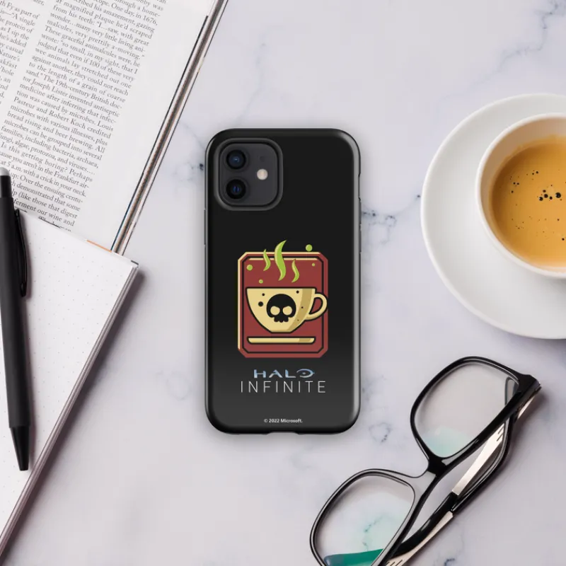 printful Halo Infinite Wake Up Juice Emblem Tough Phone Case - iPhone Clearance