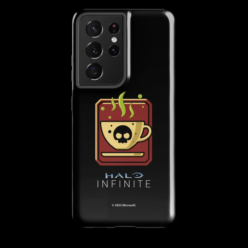 printful Halo Infinite Wake Up Juice Emblem Tough Phone Case - Samsung Shop