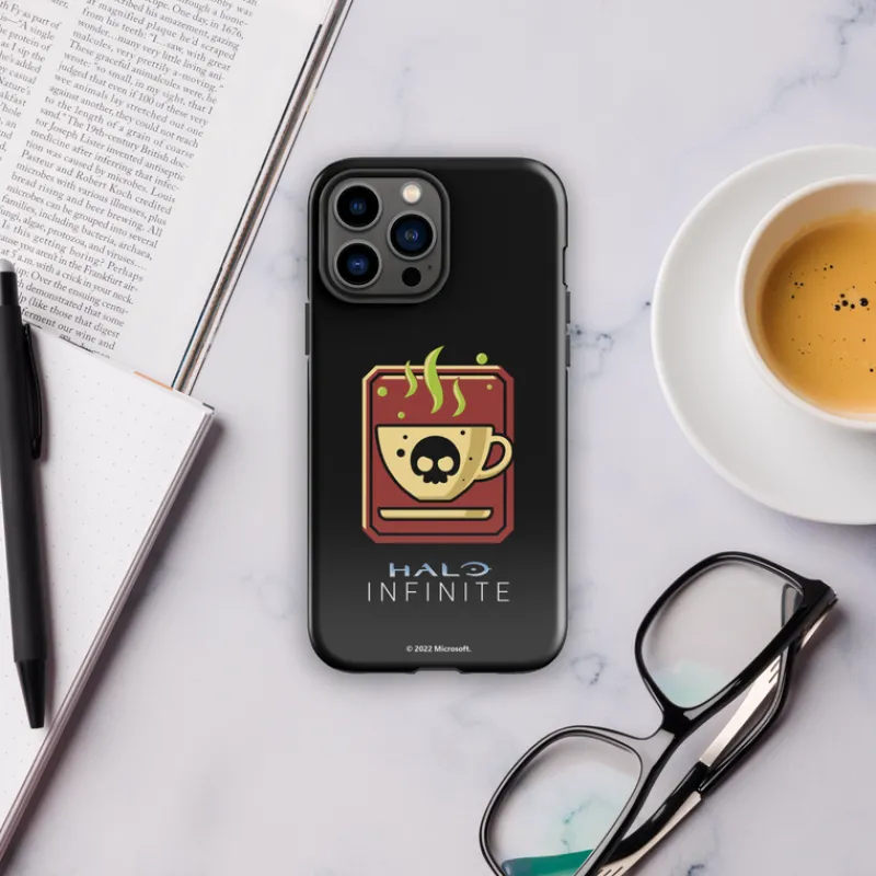 printful Halo Infinite Wake Up Juice Emblem Tough Phone Case - iPhone Clearance