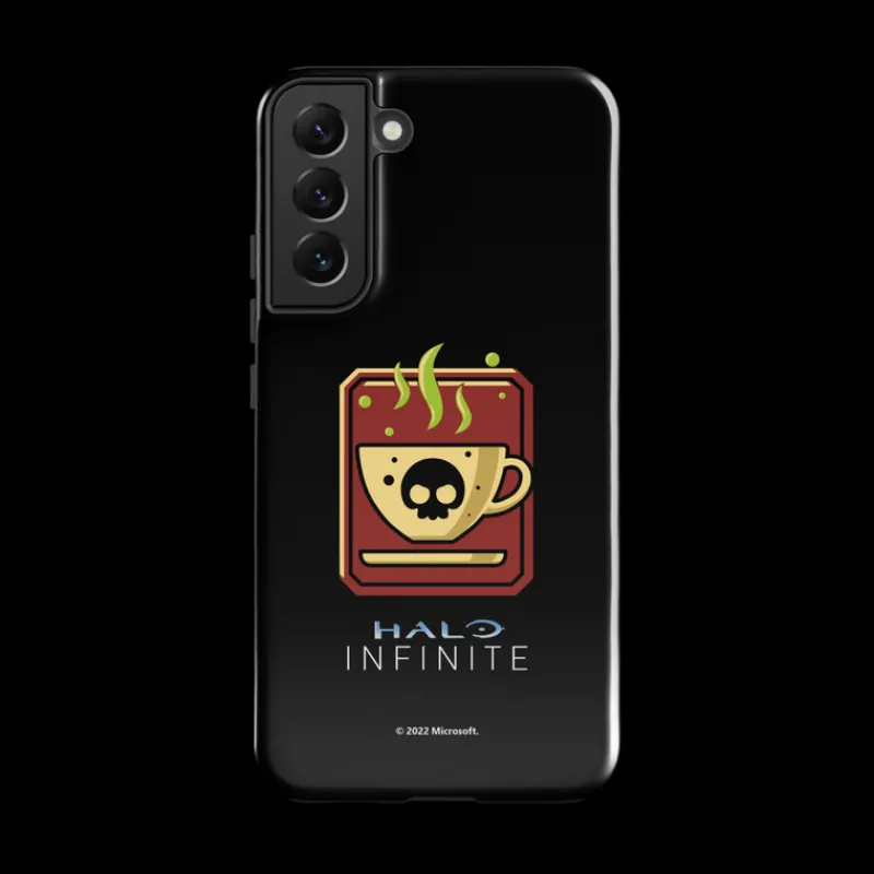 printful Halo Infinite Wake Up Juice Emblem Tough Phone Case - Samsung Shop