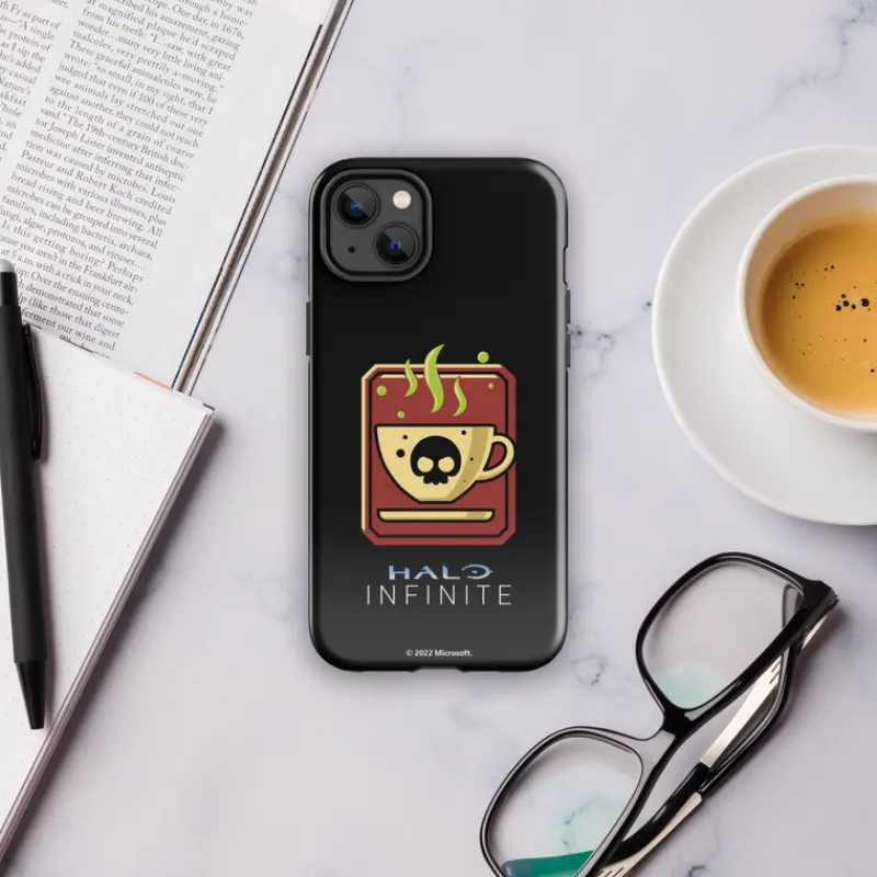 printful Halo Infinite Wake Up Juice Emblem Tough Phone Case - iPhone Clearance