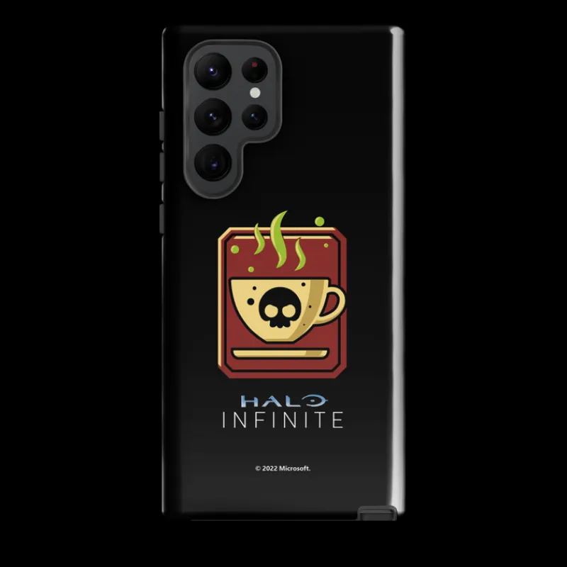 printful Halo Infinite Wake Up Juice Emblem Tough Phone Case - Samsung Shop
