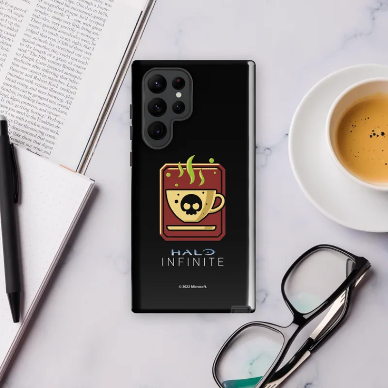 printful Halo Infinite Wake Up Juice Emblem Tough Phone Case - Samsung Shop