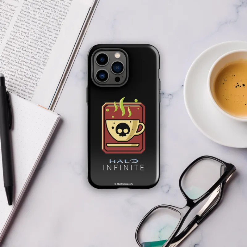 printful Halo Infinite Wake Up Juice Emblem Tough Phone Case - iPhone Clearance