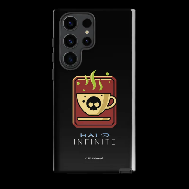 printful Halo Infinite Wake Up Juice Emblem Tough Phone Case - Samsung Shop