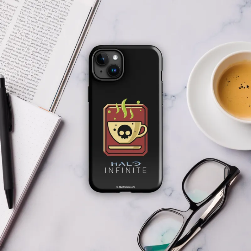 printful Halo Infinite Wake Up Juice Emblem Tough Phone Case - iPhone Clearance