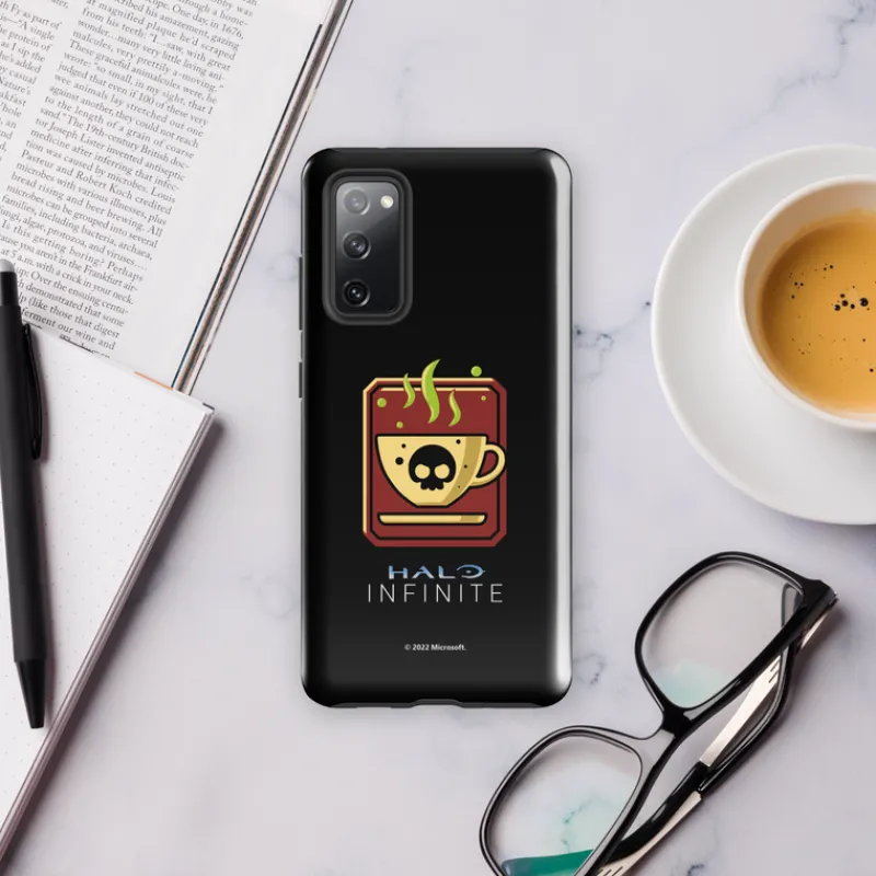printful Halo Infinite Wake Up Juice Emblem Tough Phone Case - Samsung Shop