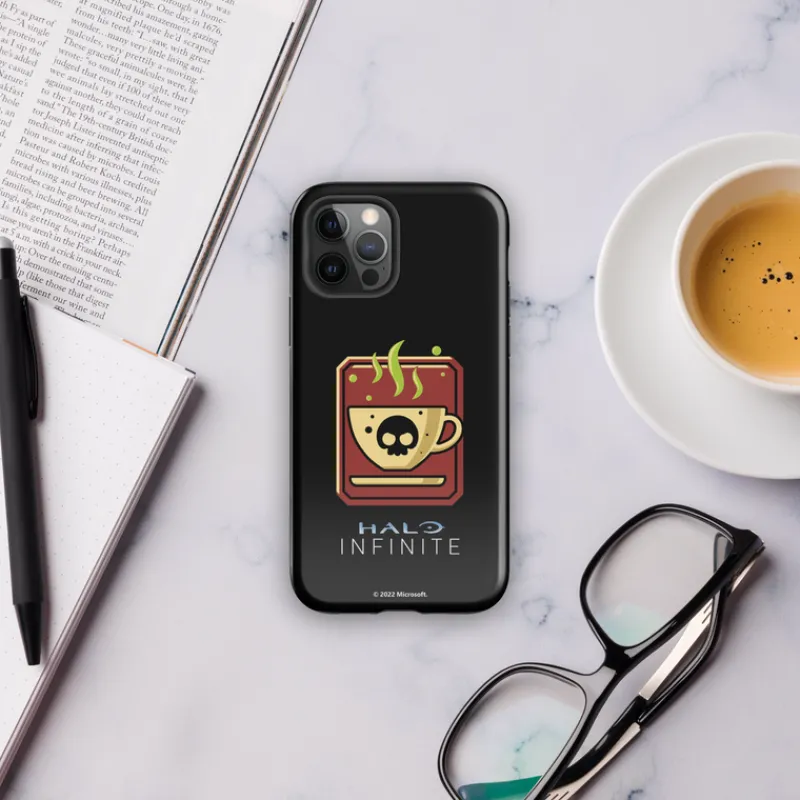printful Halo Infinite Wake Up Juice Emblem Tough Phone Case - iPhone Clearance